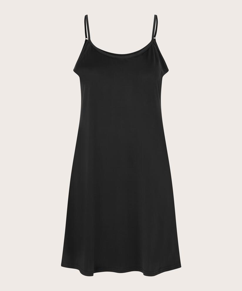 1005782 MaHelle Slip Dress - Black