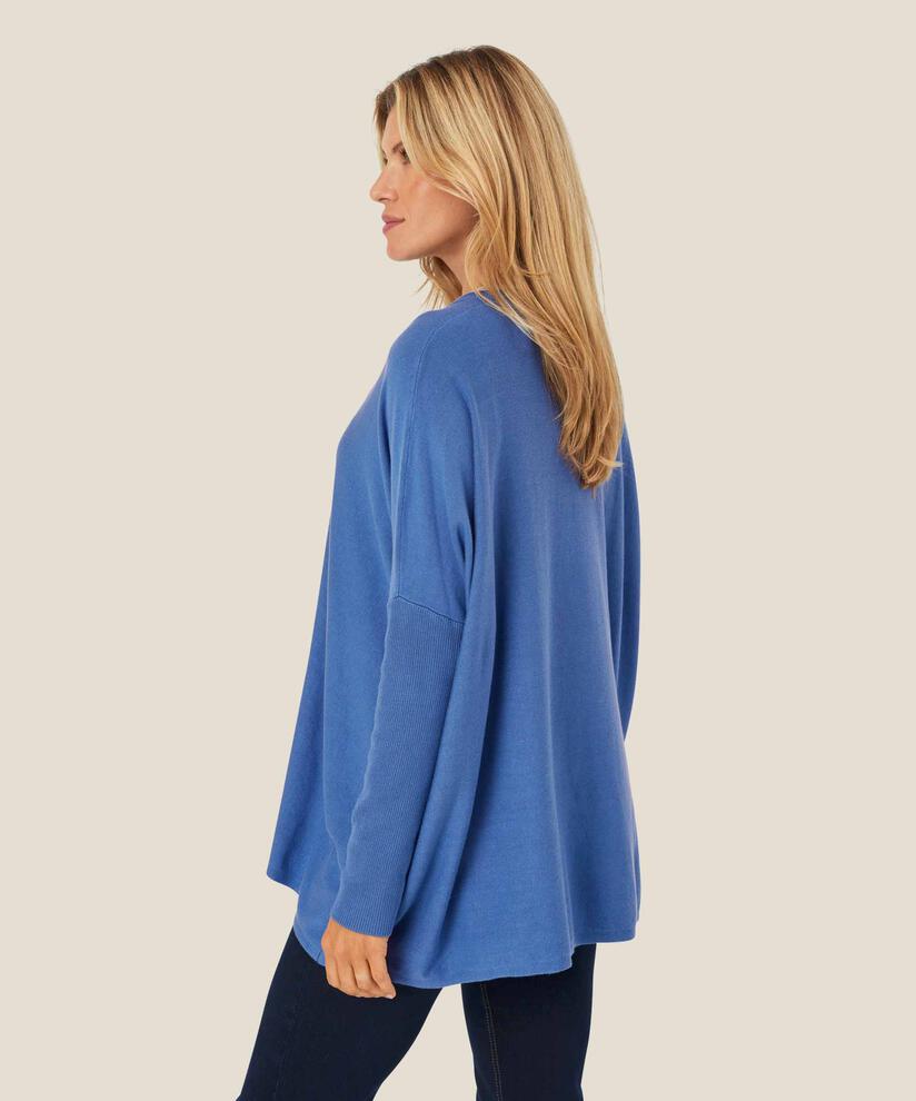 1009888 MaFronia Top - Federal Blue