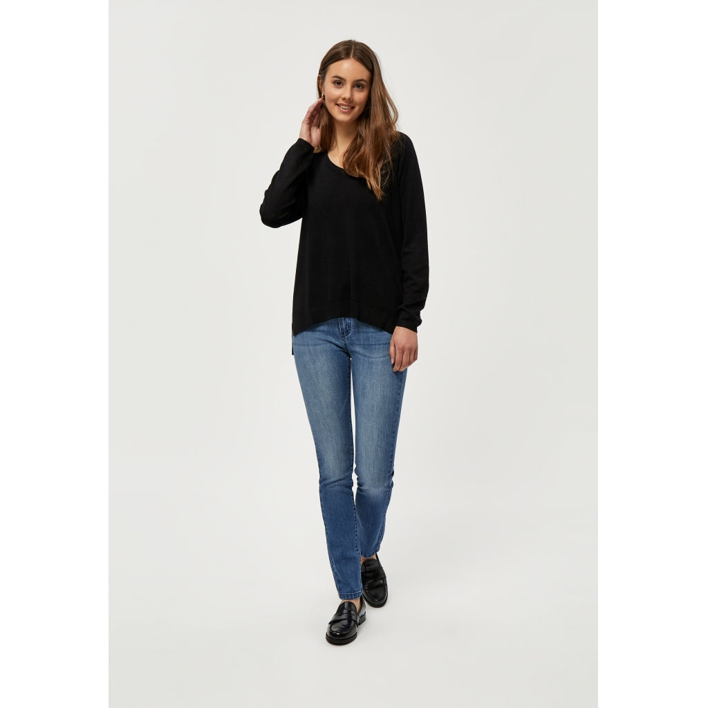 PC1250 Tana V-Neck Sweater -  Black