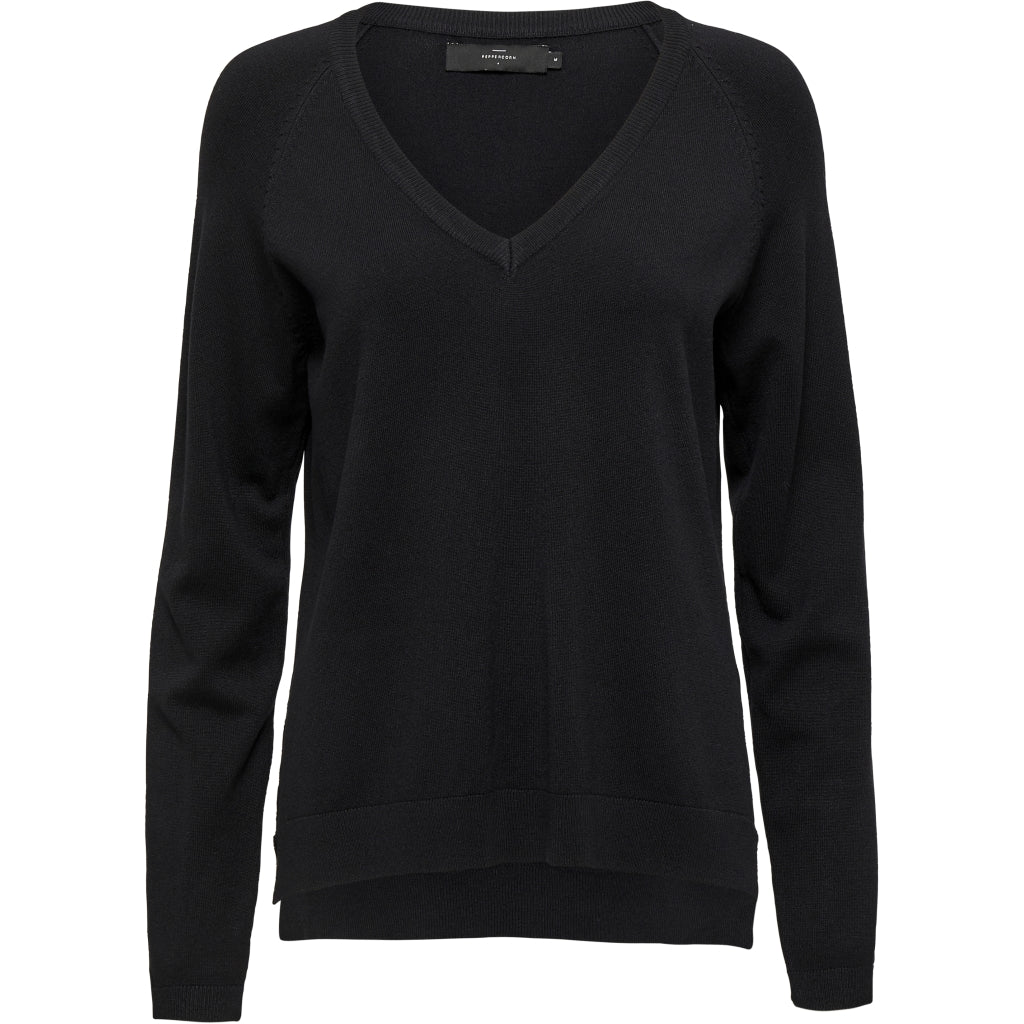 PC1250 Tana V-Neck Sweater -  Black