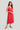 Organic Cotton Slub Lutari Dress – Red