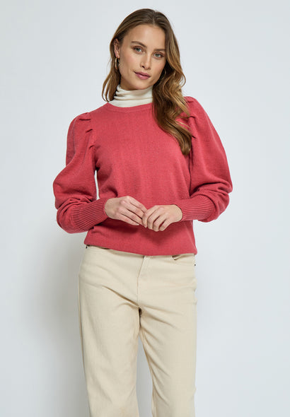 PC6258 - Pull Anissa - Rouge minéral métallisé