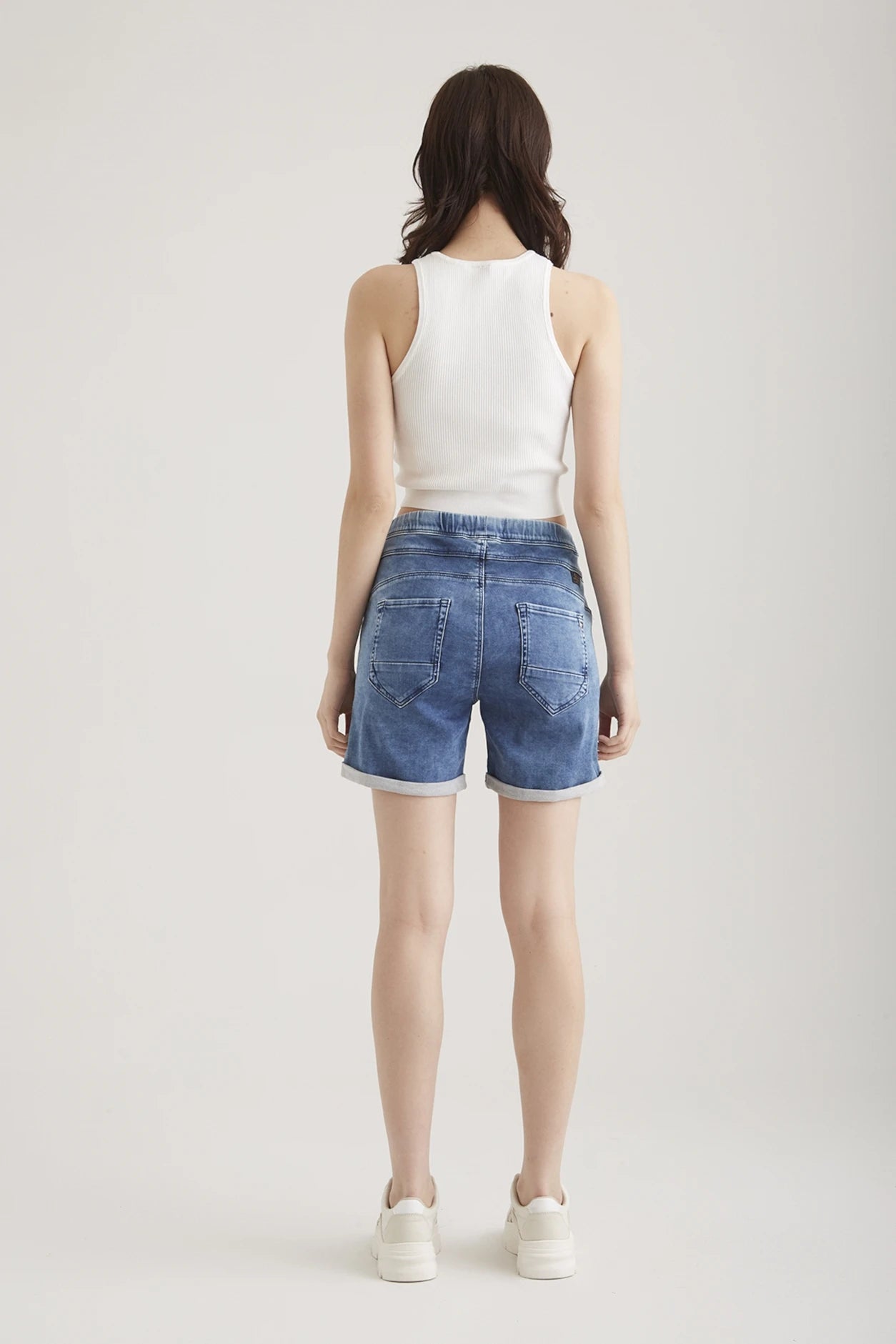 Anna - Shorts - Blue Denim