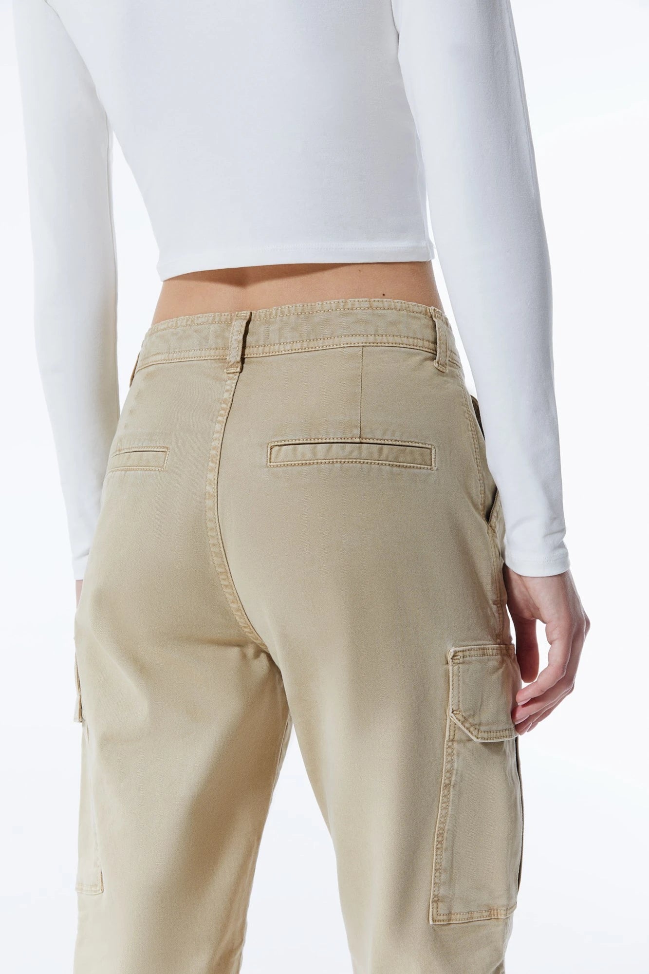 Daphné - Pantalon Cargo-Sable - L30