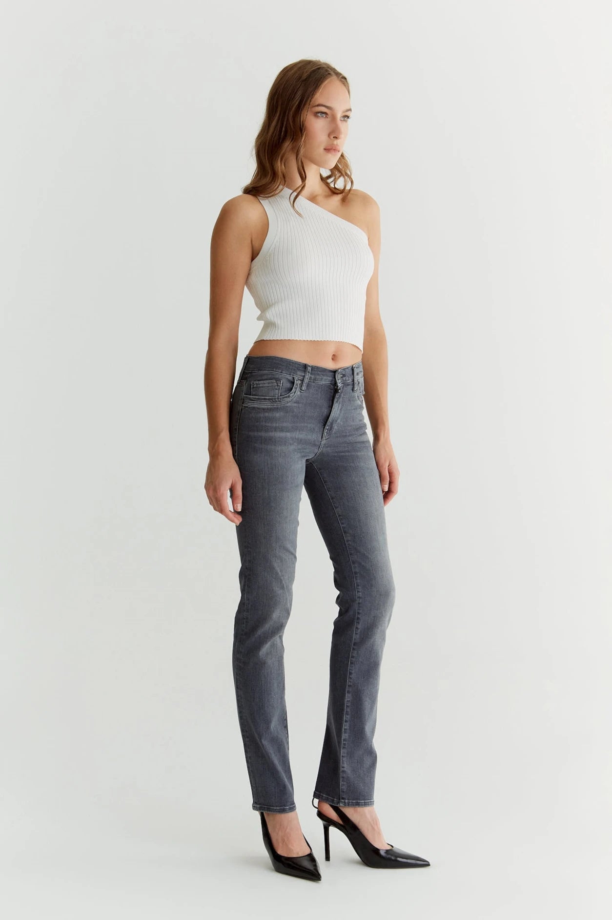 Hannah - Pantalon - Gris Fumé - L30