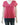 84275914 T-shirt col V - Fuchsia