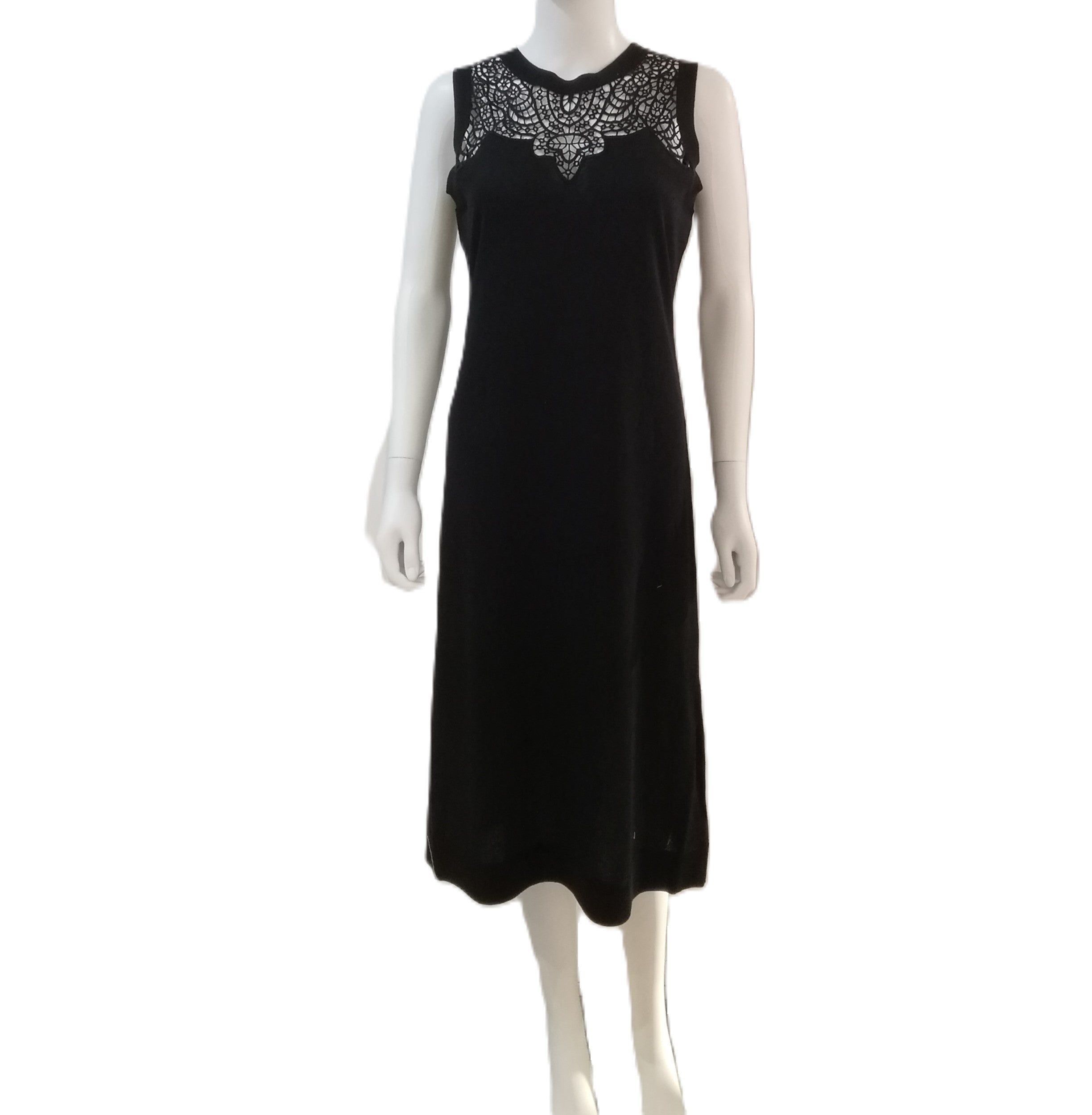 85546103 Maxi Knit Dress - Black