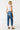 Jasmin High Waisted Cropped Balloon Jeans - Medium Blue L32