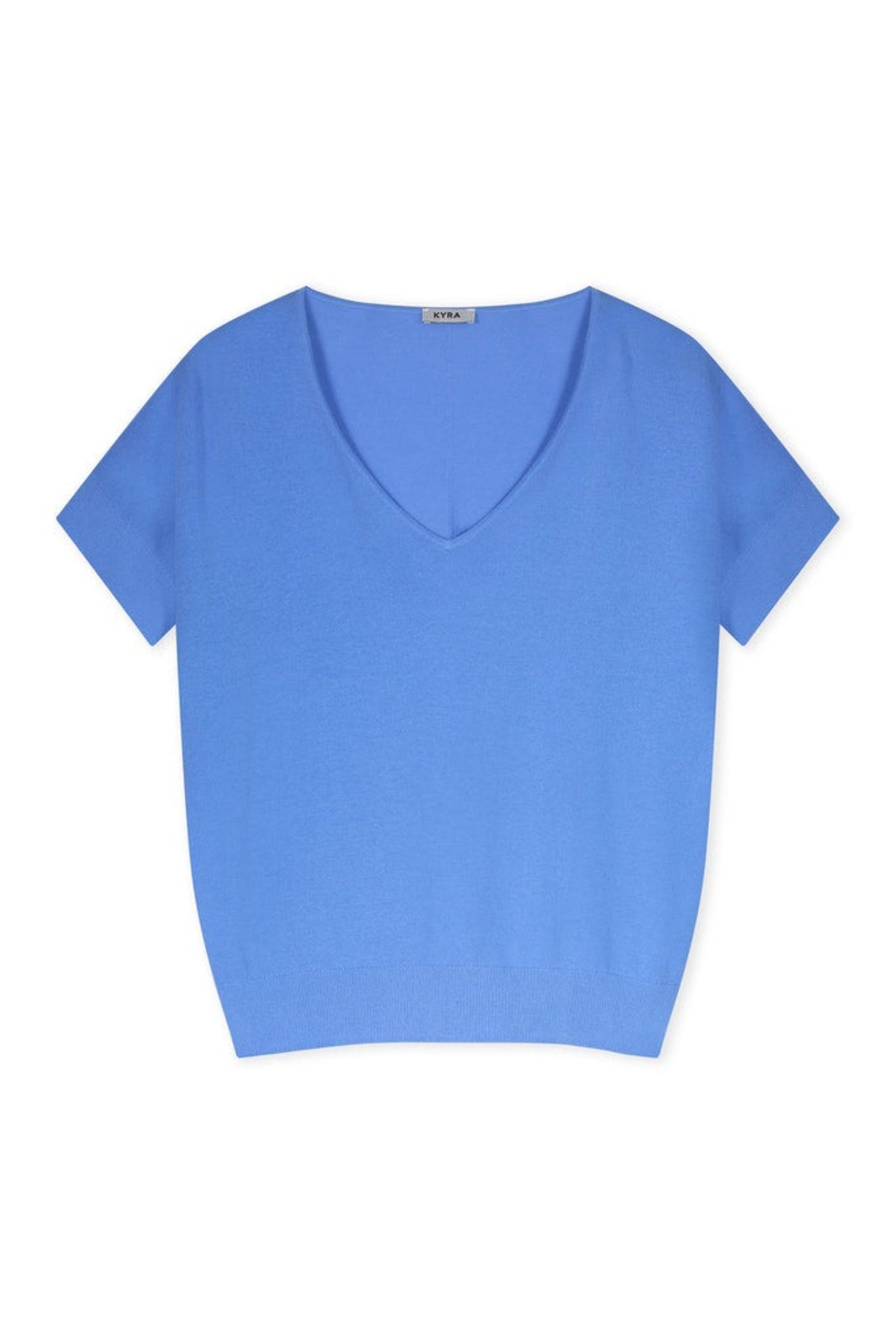 Avy Short Sleeve Sweater - Forever Blue