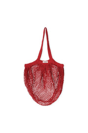 Net Shopping Bag - Salsa Red