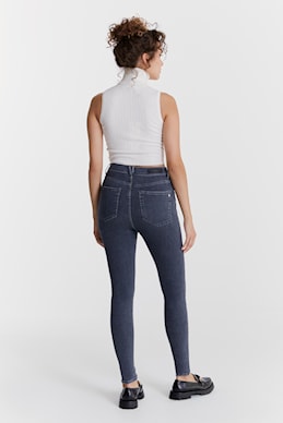 Jean skinny Lisa - Gris fumé - L30