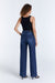 Lulu Wide Leg Denim Pant - Dark Blue - L30