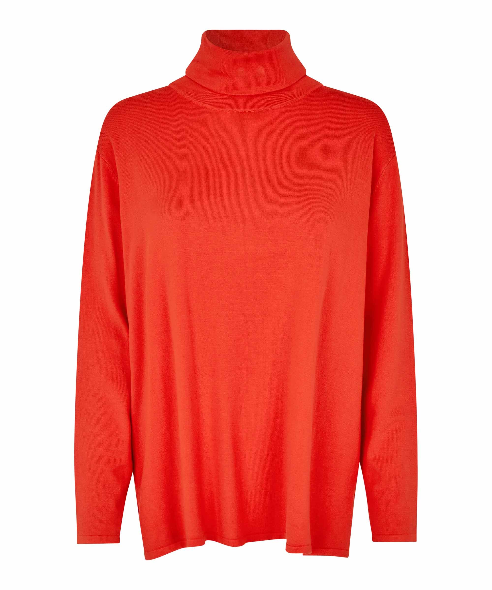 1006340 MaFlikka Sweater - Spicy Orange