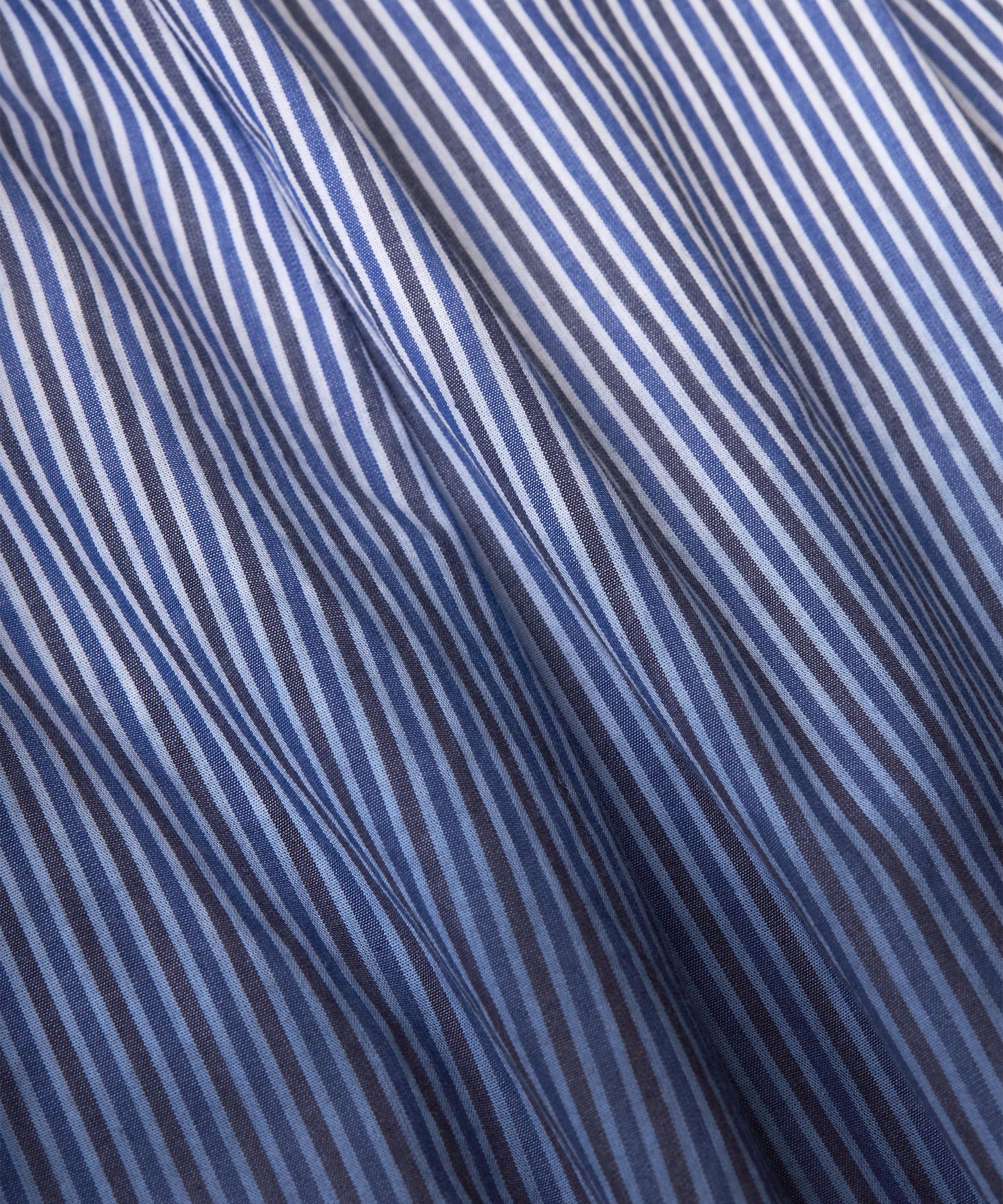 1006818 MaSabin Striped Skirt - Maritime Blue