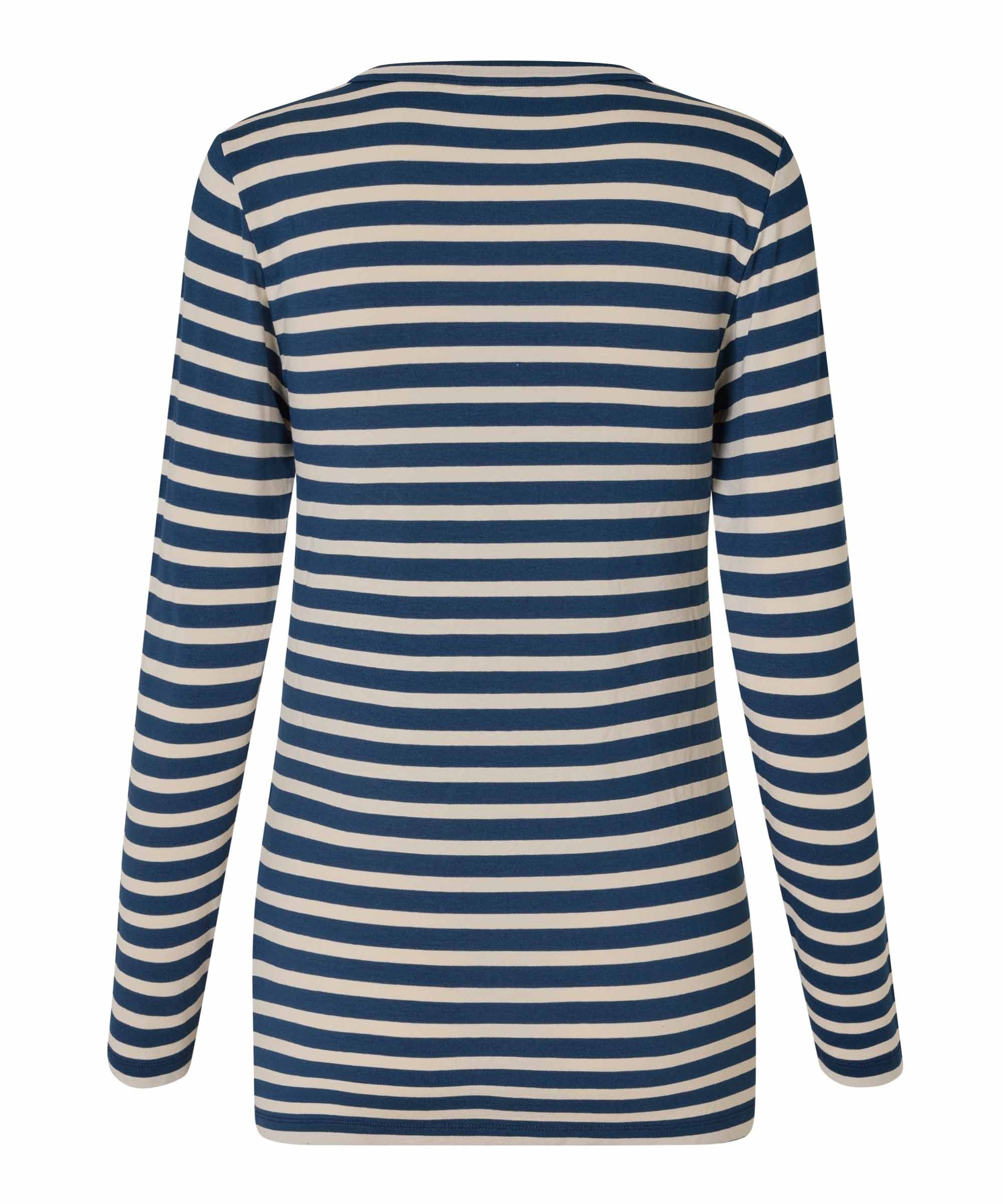 1009831 MaDoritla Striped Top - Moonlit Ocean