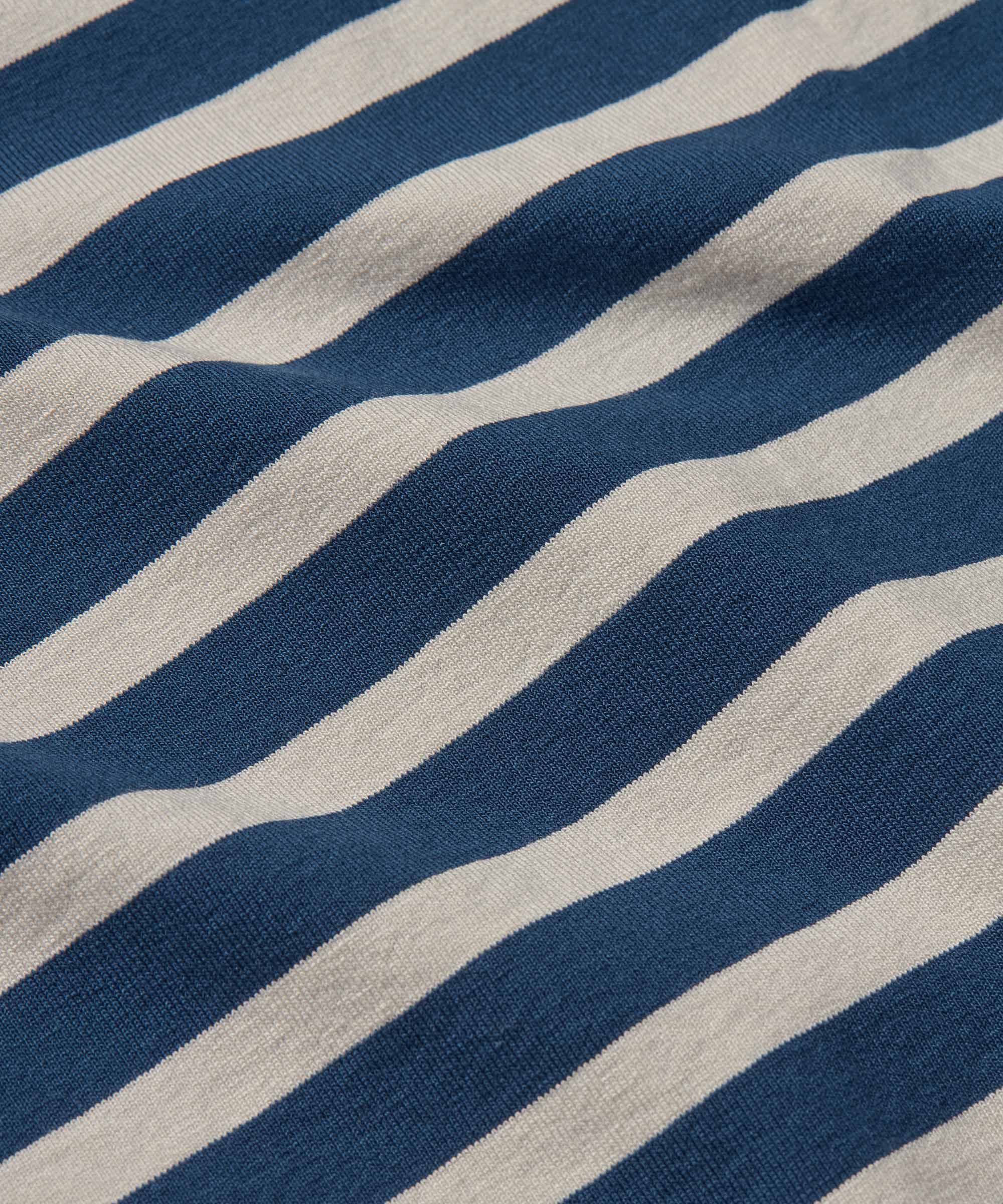 1009831 MaDoritla Striped Top - Moonlit Ocean