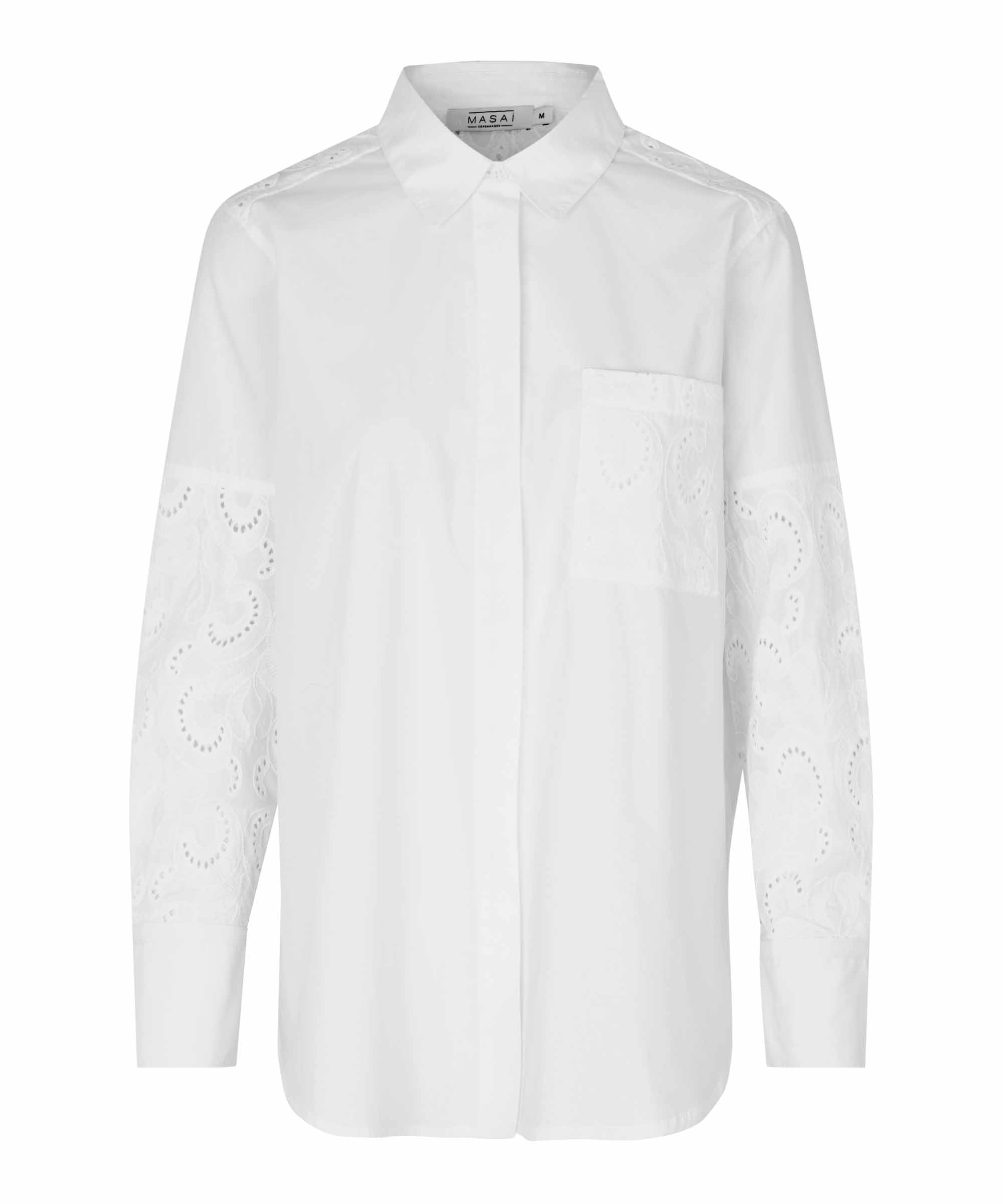 1008658 MaIdelina Shirt - White