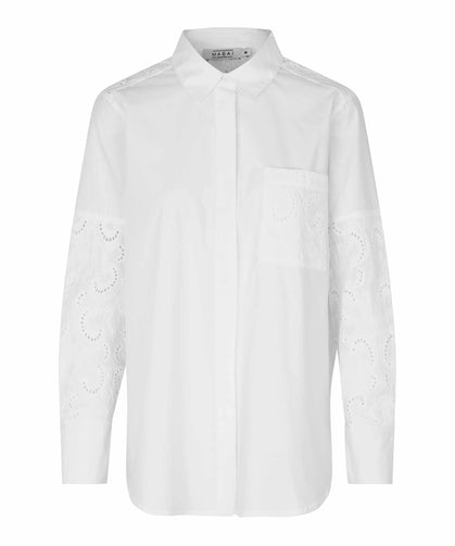1008658 MaIdelina Shirt - White
