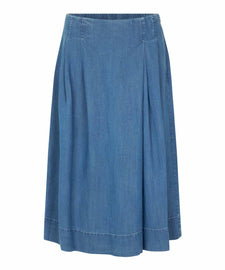 1008665 MaPridse Trousers -  Light Blue Denim