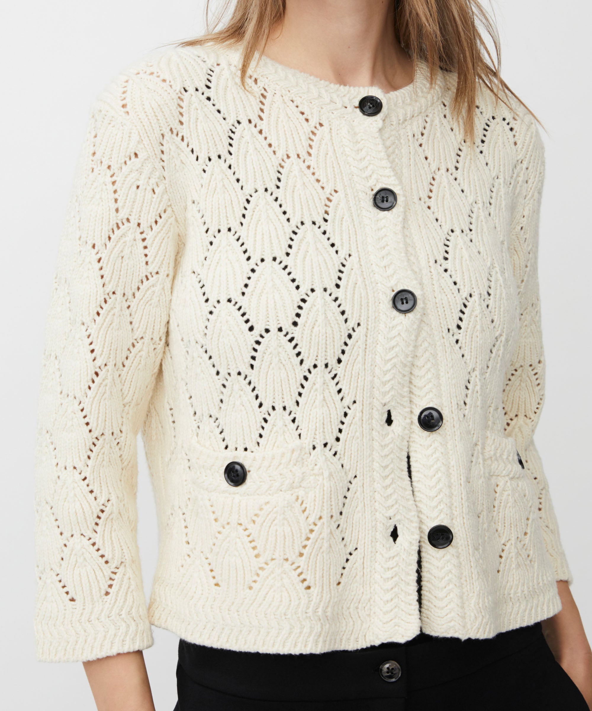 1011122 Cardigan MaLexina - Whitecap