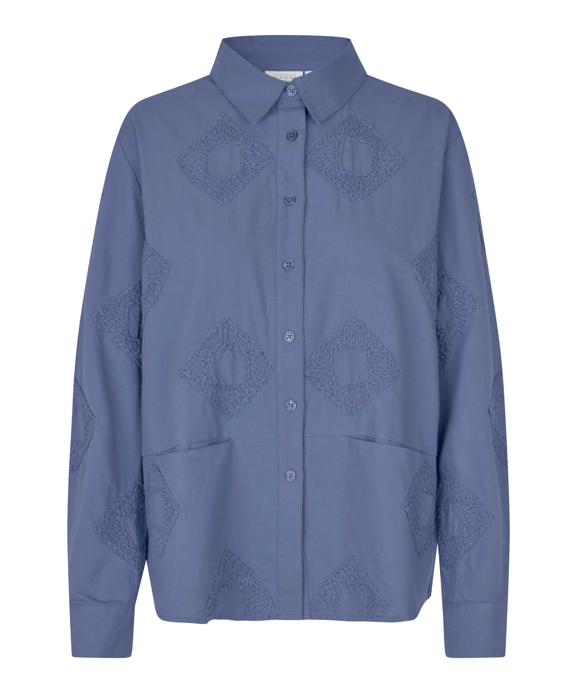 1011342 MaInanne Shirt - Bijou Blue