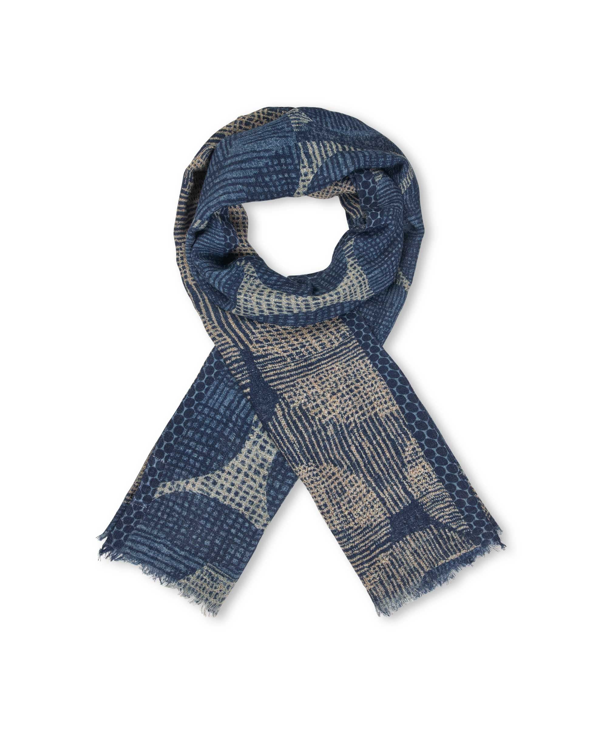 1011364 MaArlonia Scarf - Proven Blue
