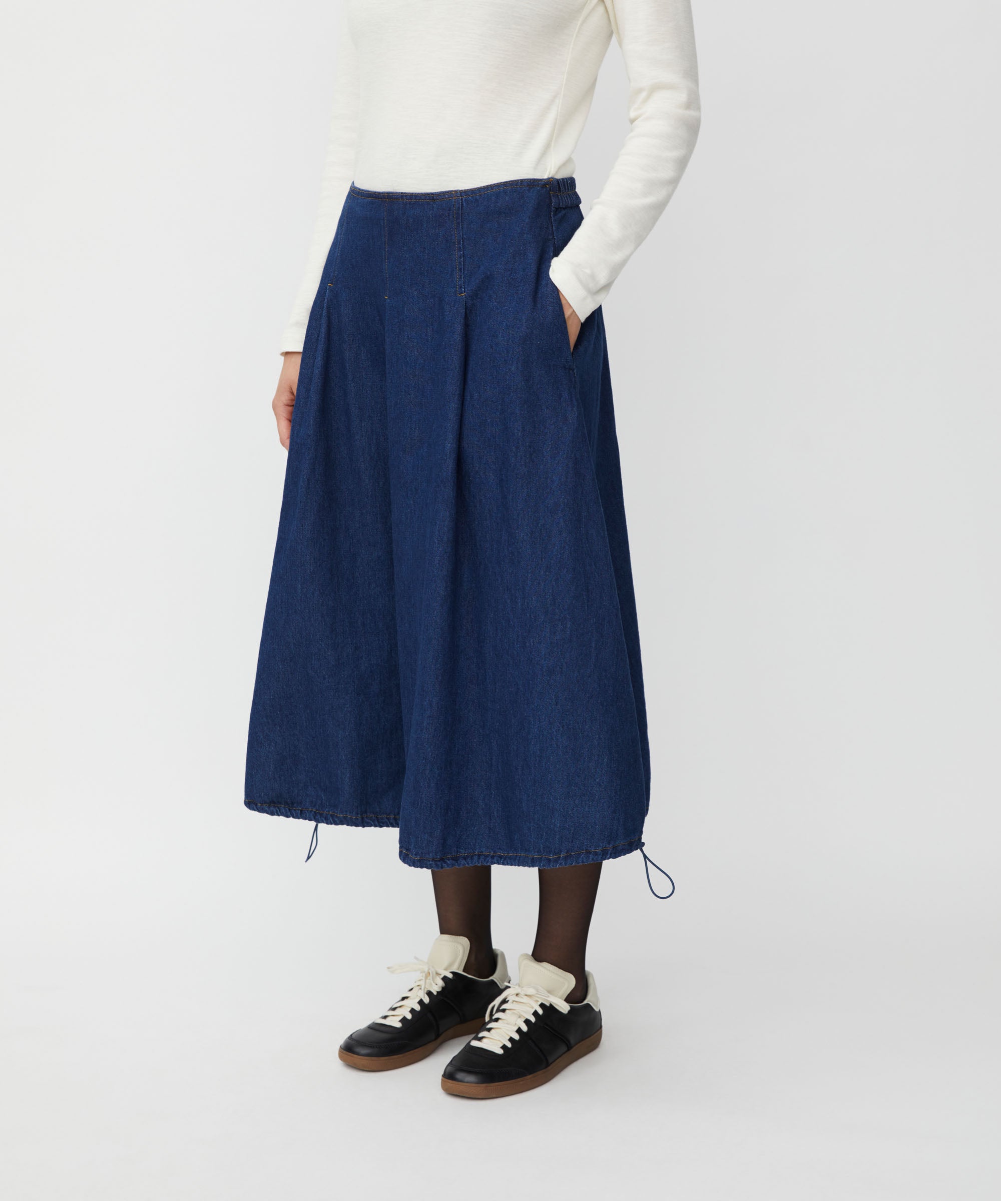 1011172 MaStephi Skirt - Dark Denim