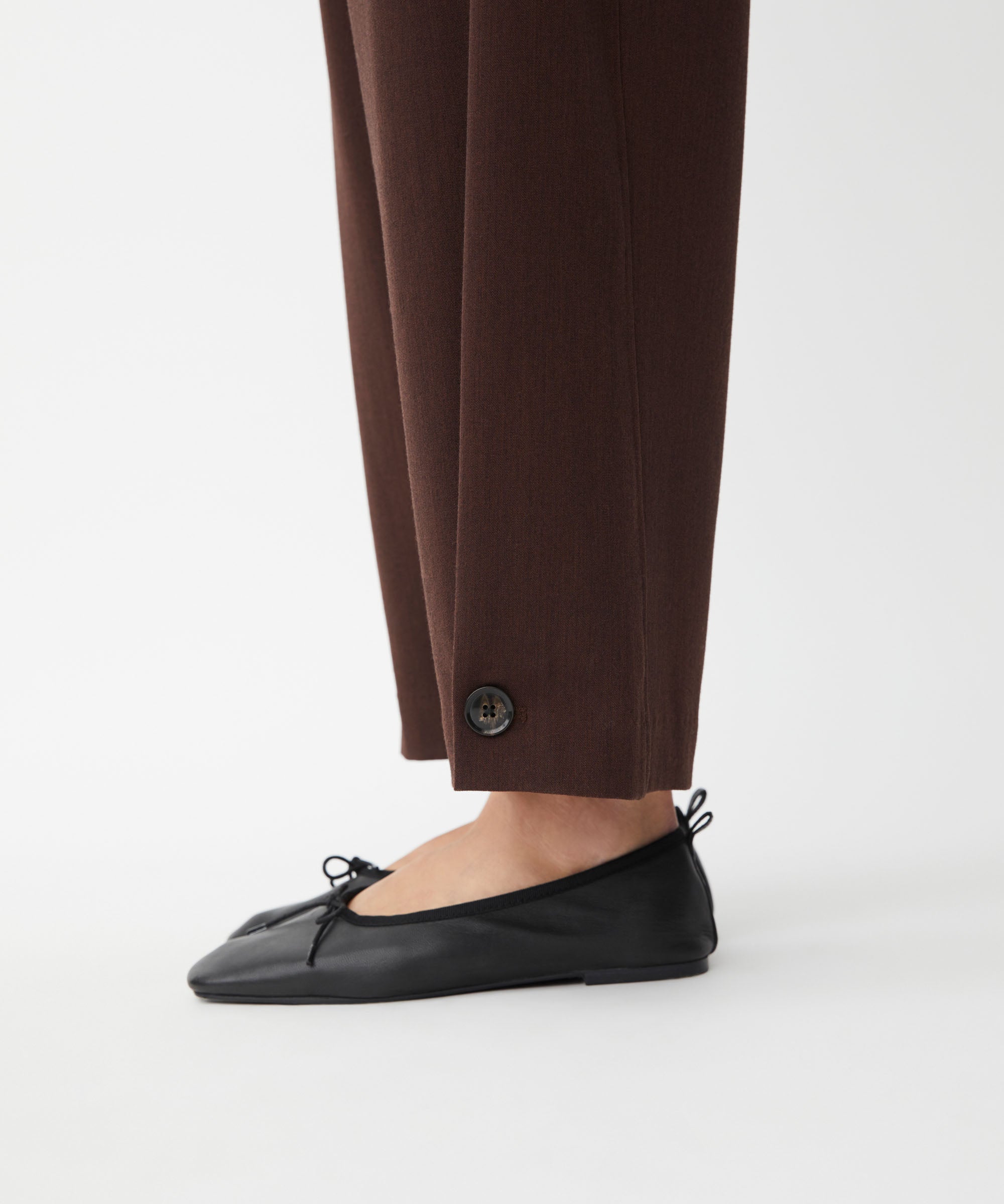 1008671 MaPunna Trousers - Shaved Chocolate