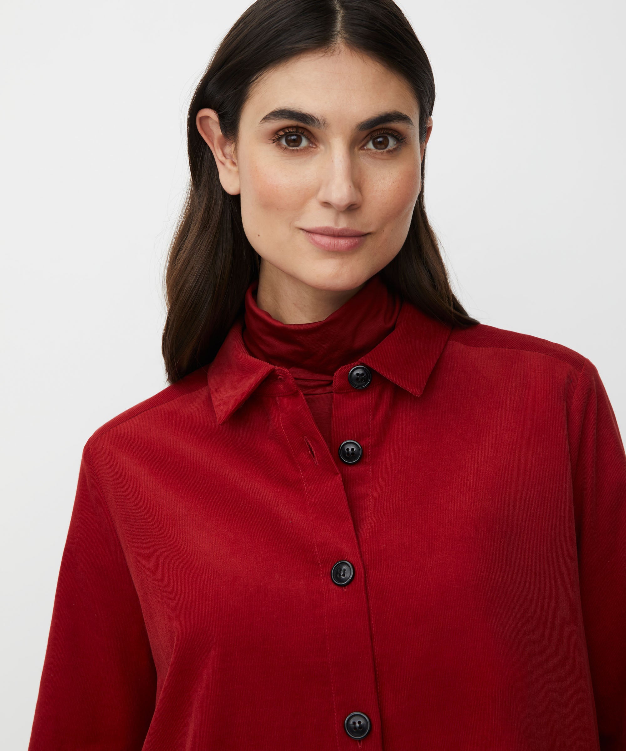 1011140 MaIowa Shirt - Red Dahlia