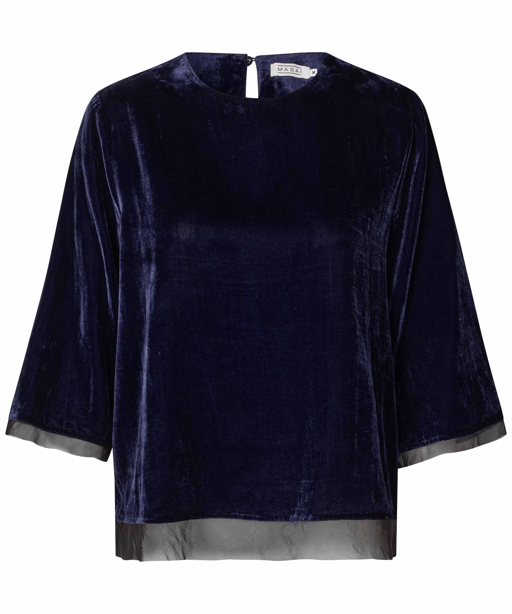 1011573 MaBelvion Top - Navy Blazer