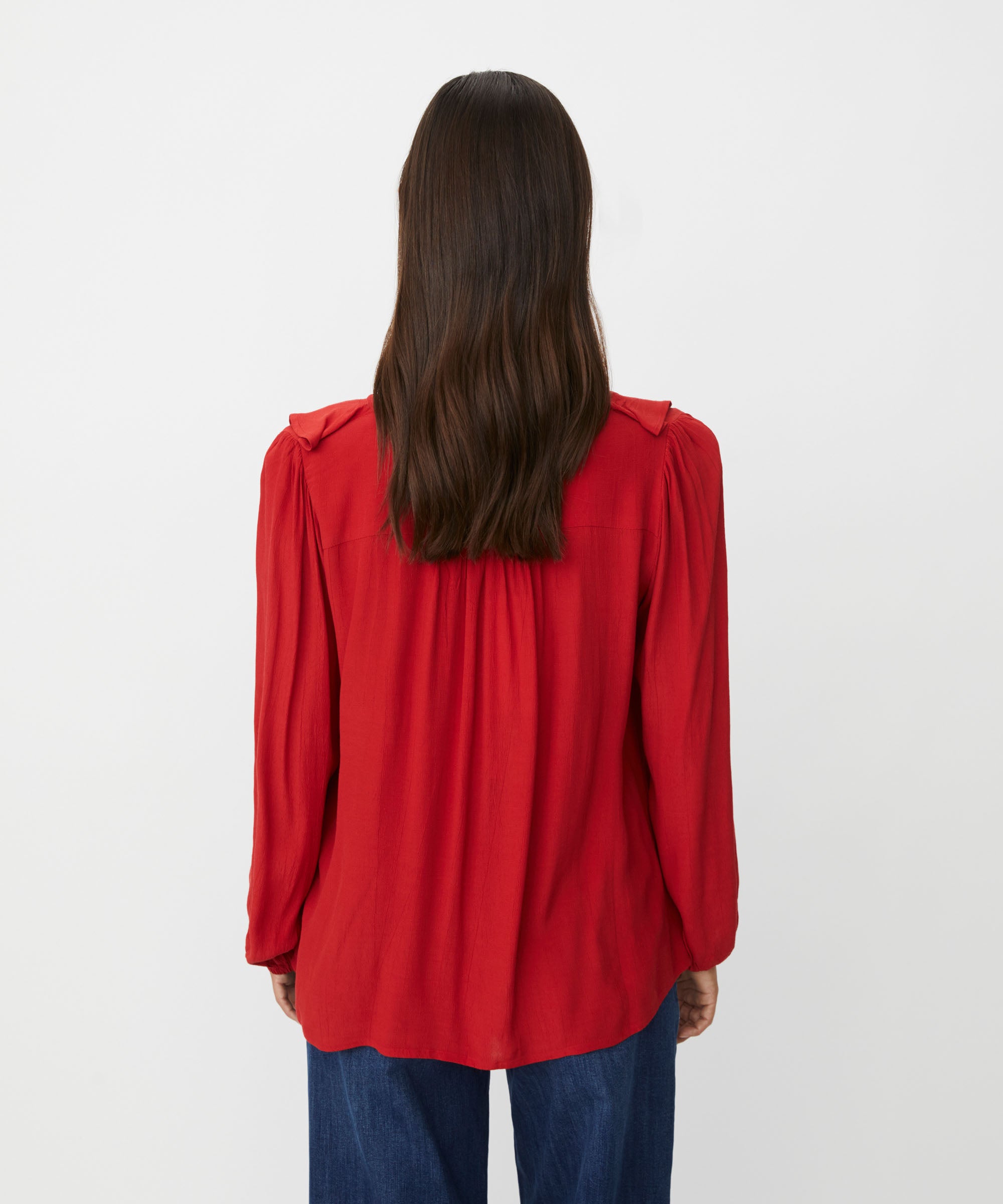 1011649 MaBeauna Top - Scarlet Sage