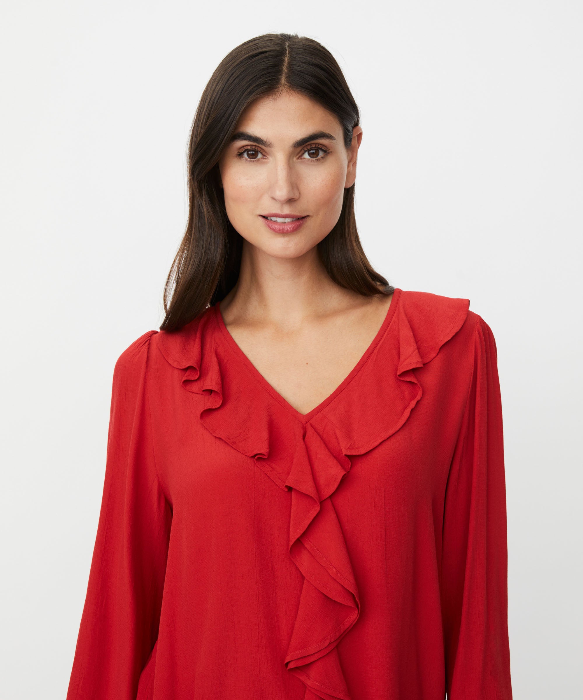 1011649 MaBeauna Top - Scarlet Sage