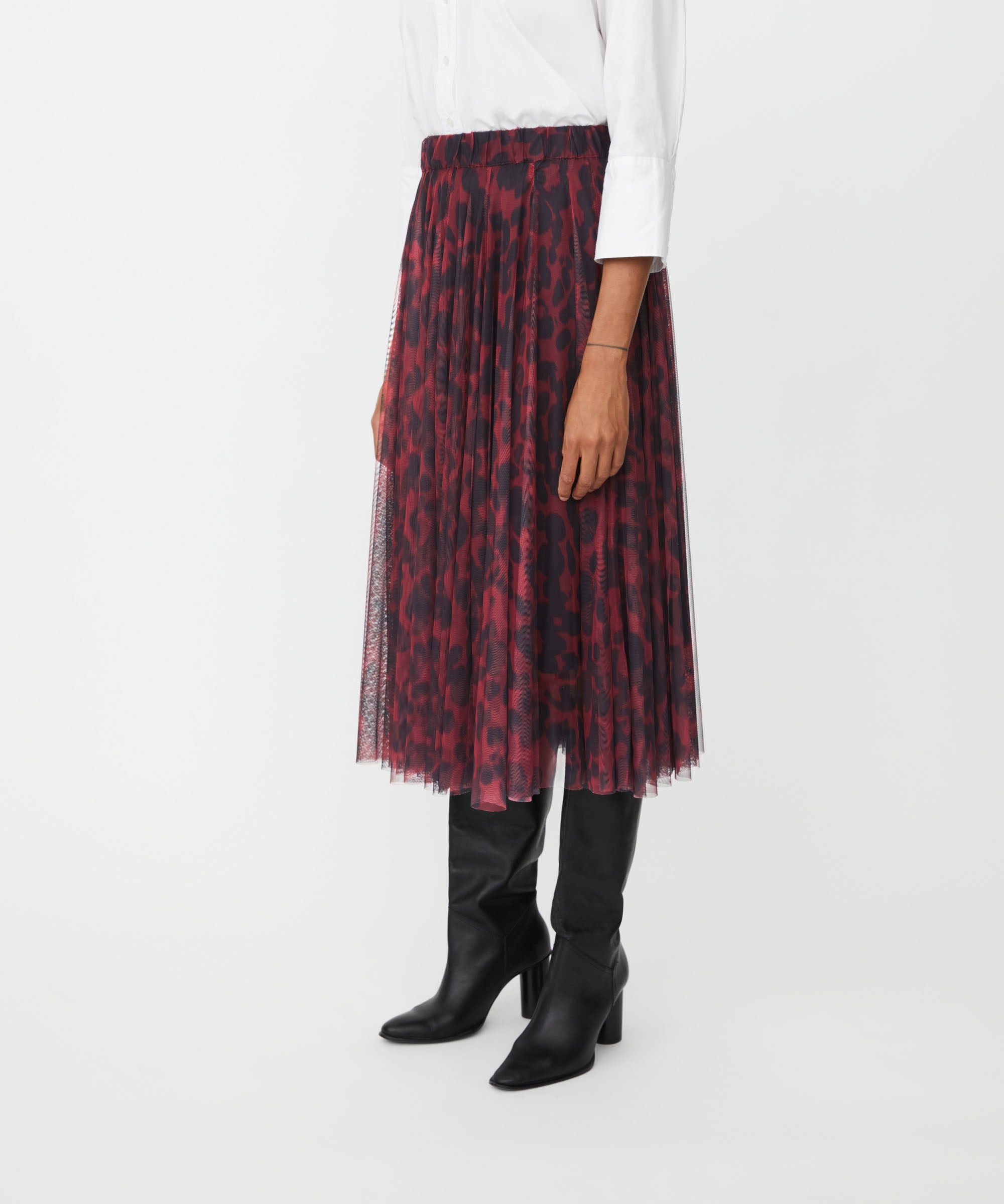 1011636 MaScarlet Skirt - Tawny Port