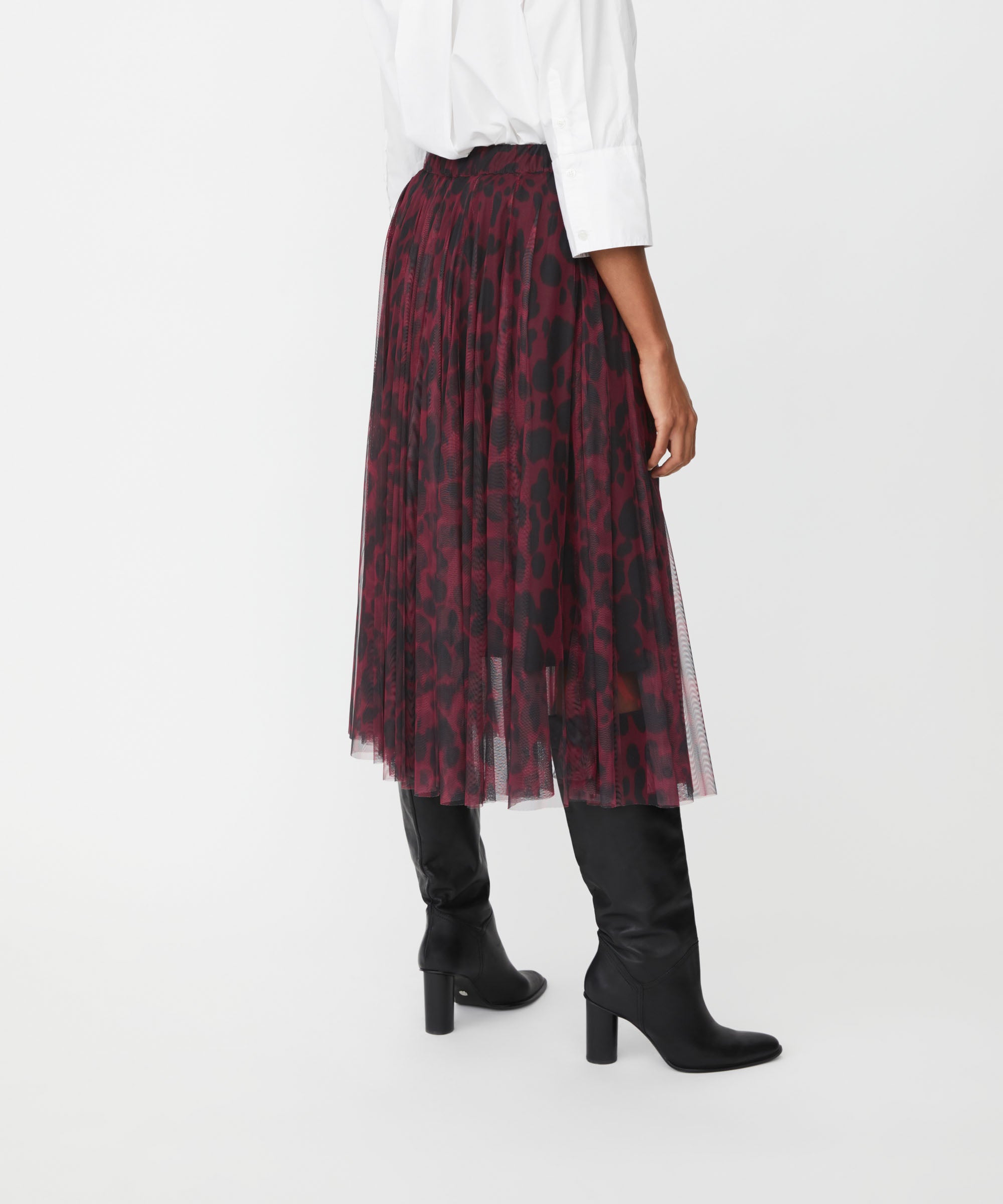 1011636 MaScarlet Skirt - Tawny Port