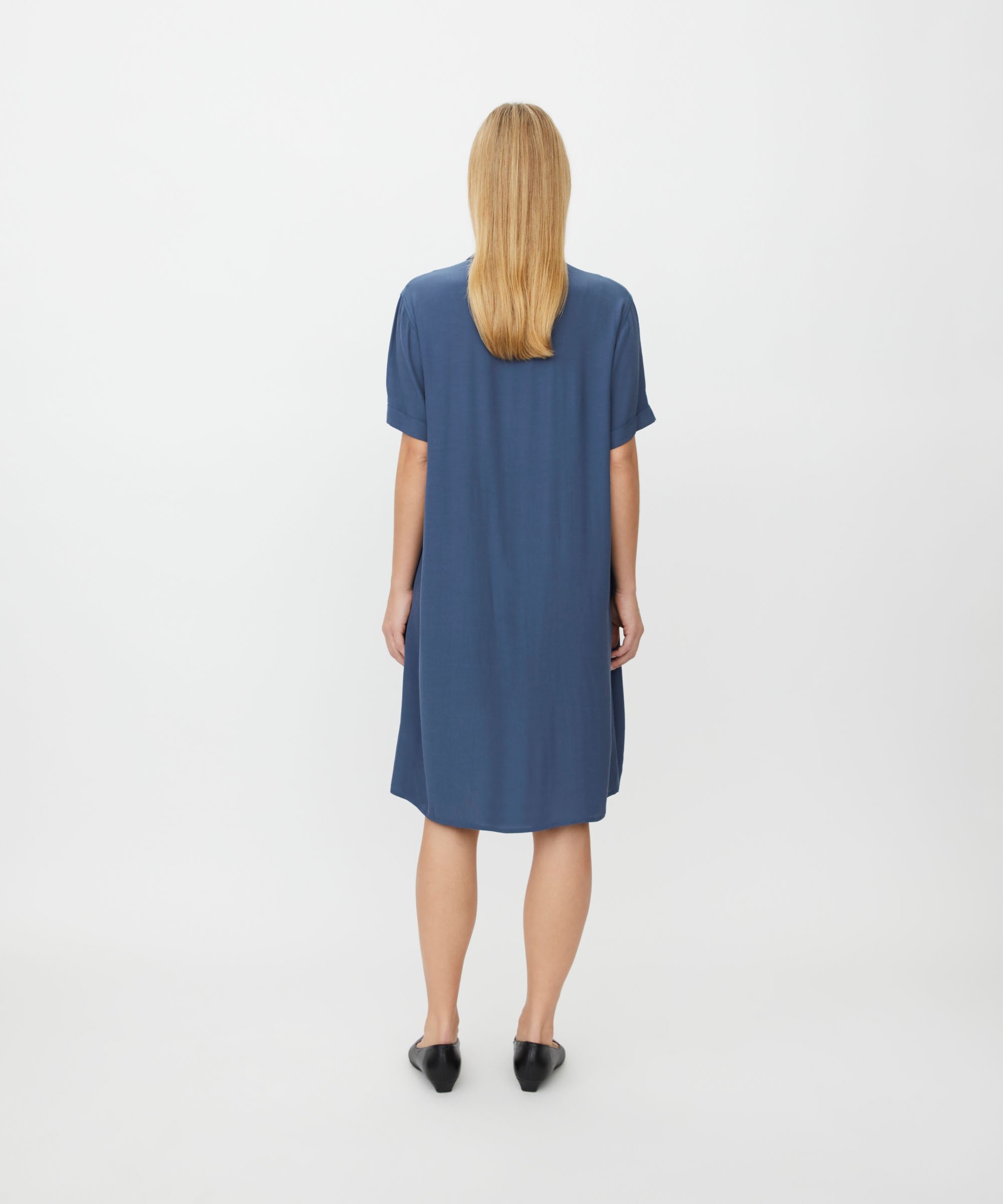 chinese dress ladies Women's Wendy Dress (sand muslin) – INDIE BLUE main image 0