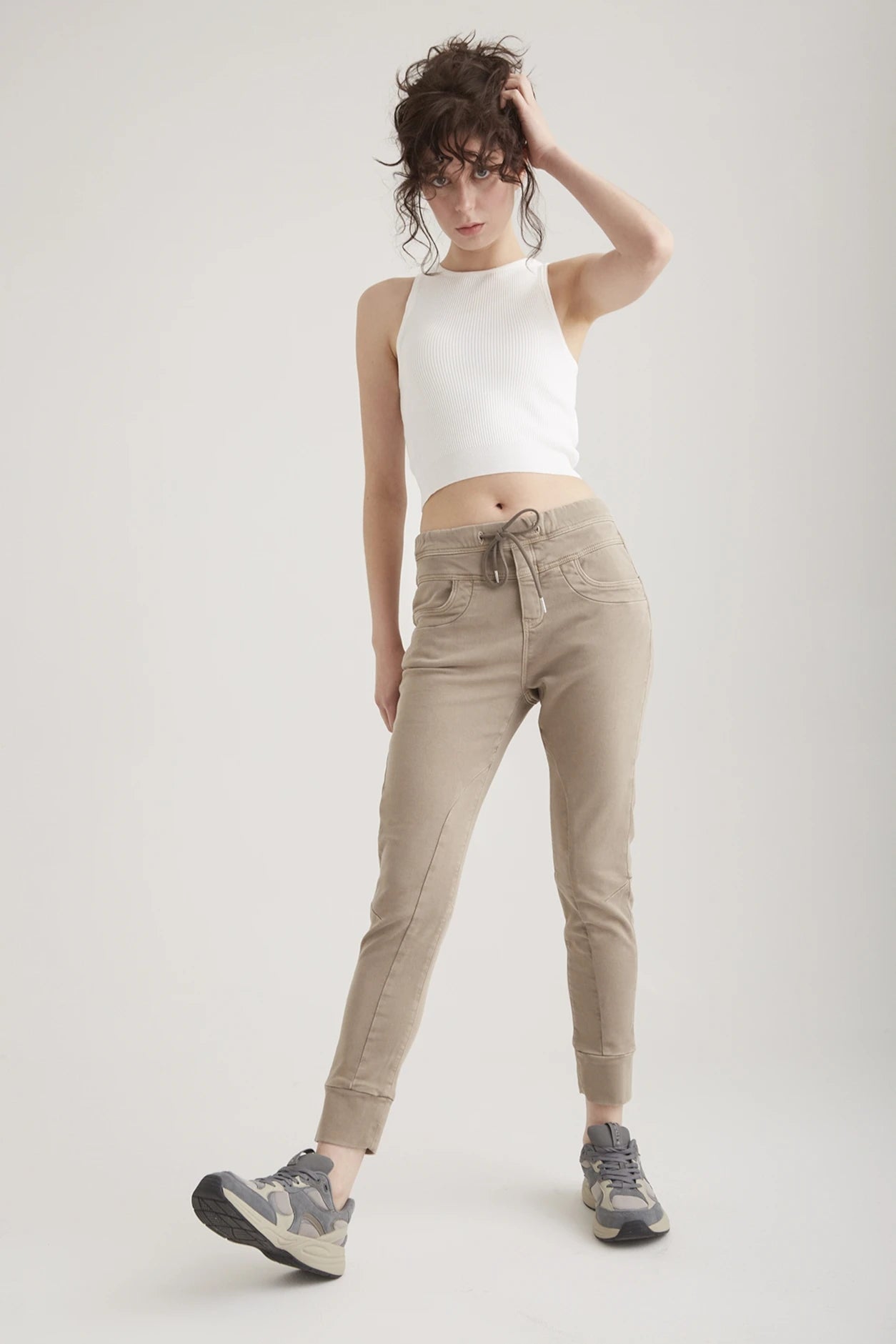 Mila - Pantalon de jogging slim - Moonrock - Entrejambe 27" L01