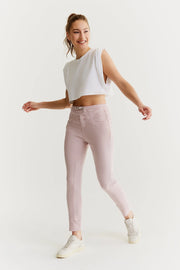 Mila - Slim Jogger Pant - Lilac - L01 -27" Inseam