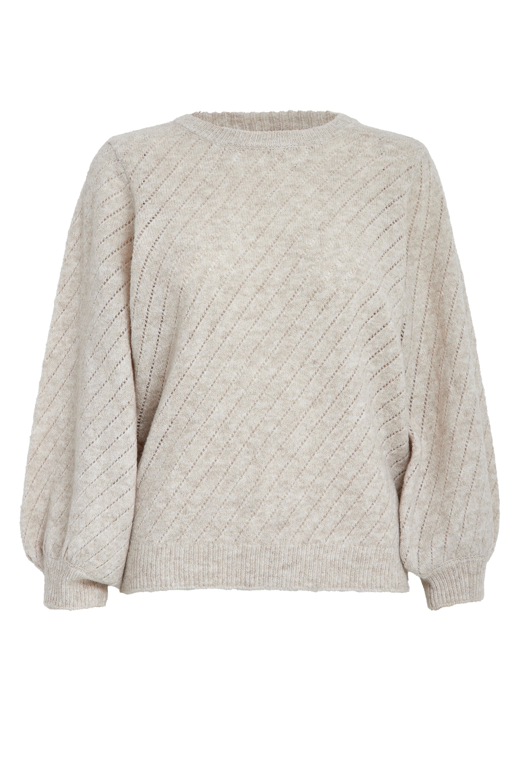 PC8445 Jill Knit Pullover - Fog Sand
