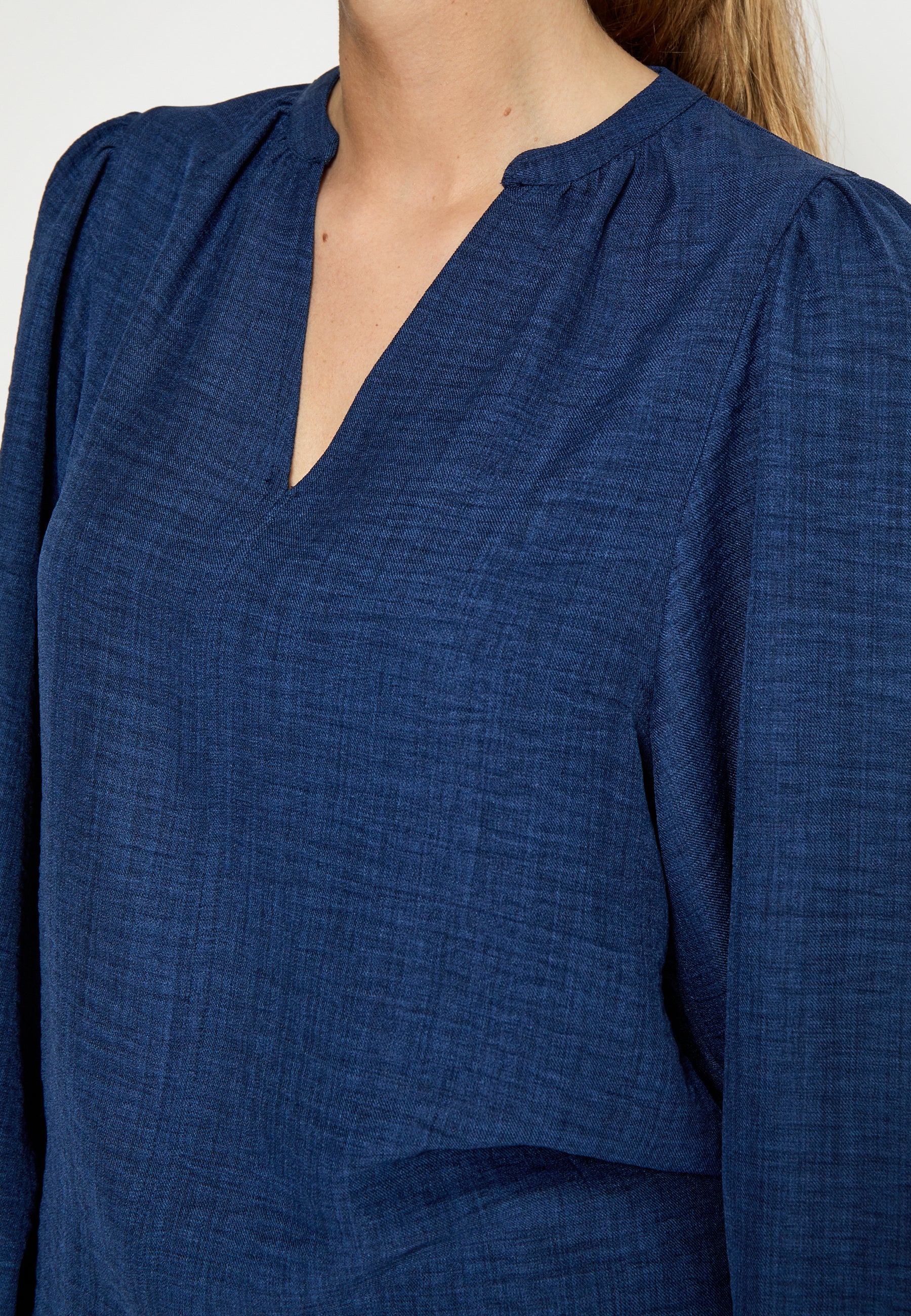 PC8492 Kaitlyn Blouse - Black Iris Melange