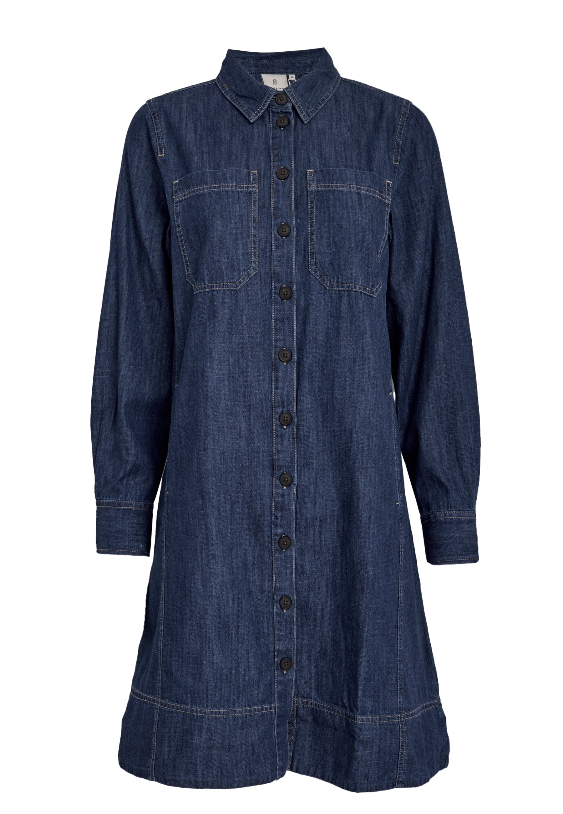 PC8510 Robe en jean Julie - Denim bleu moyen