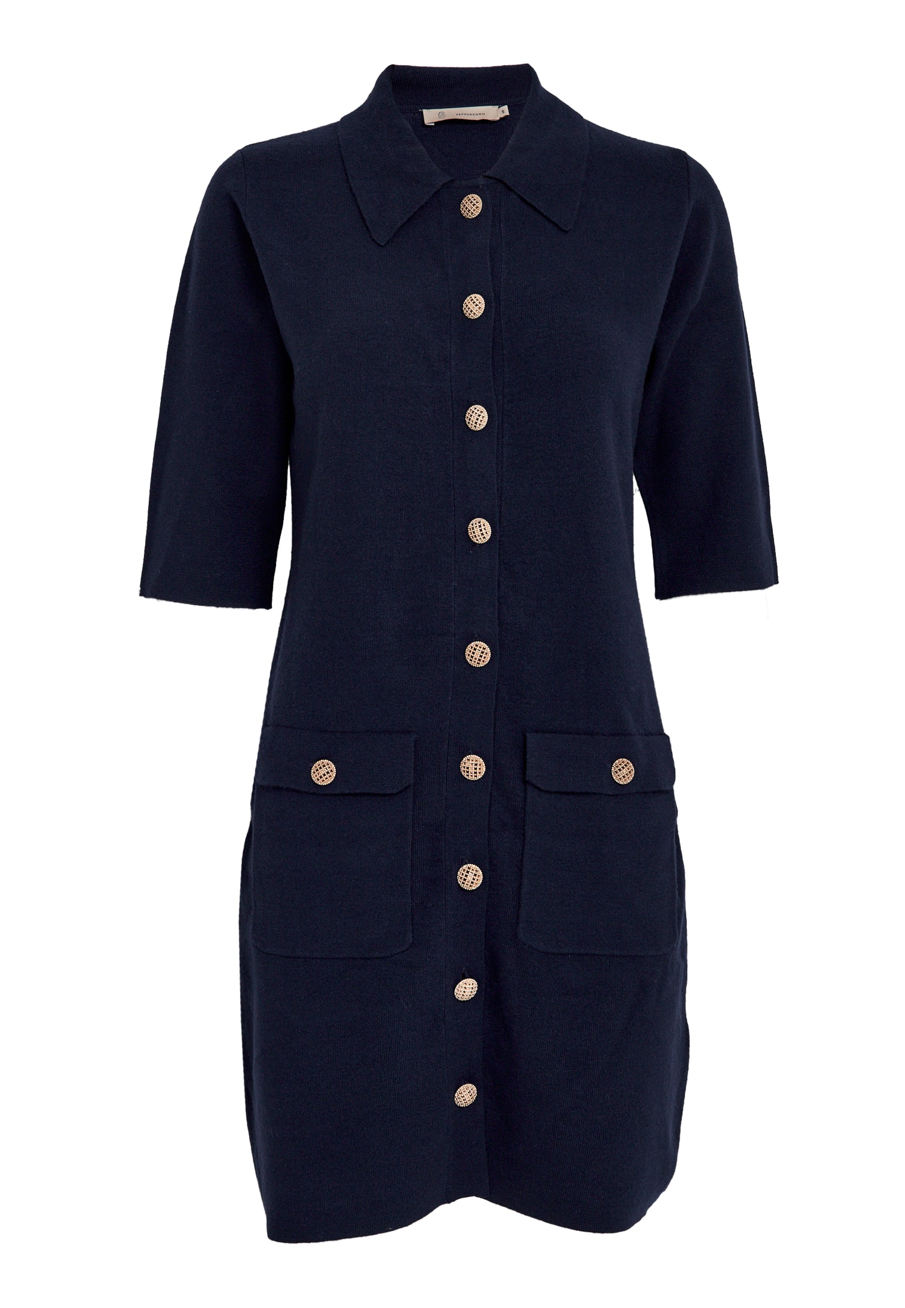 PC8539 Kaylee Knit Dress - Black Iris