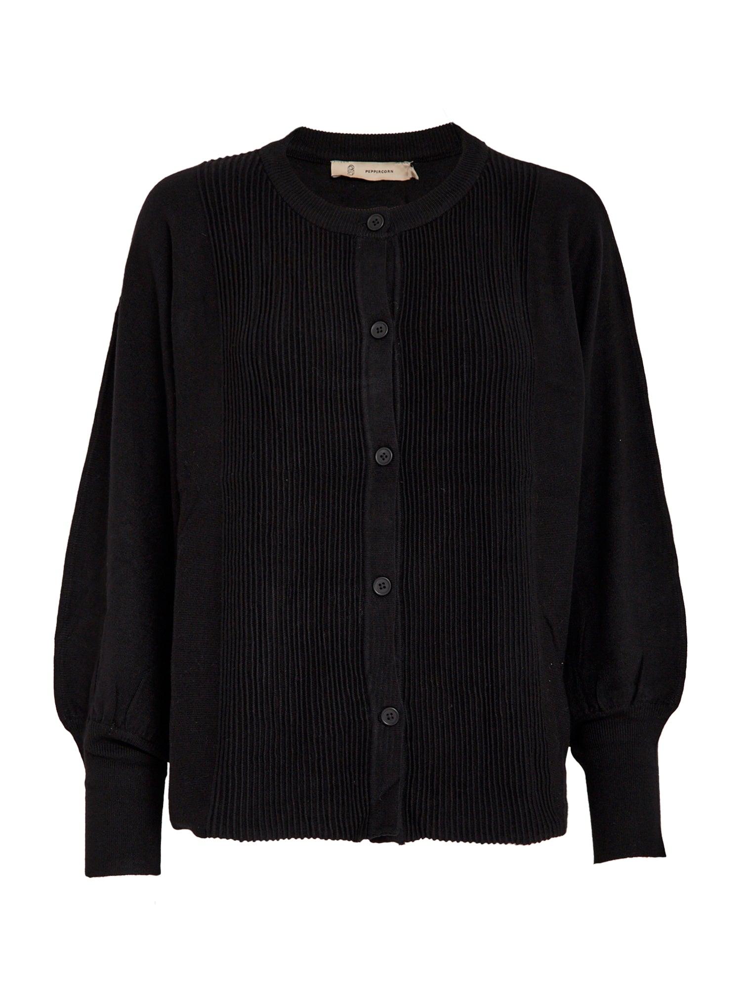 PC8569 Leia KNIT CARDIGAN - BLACK