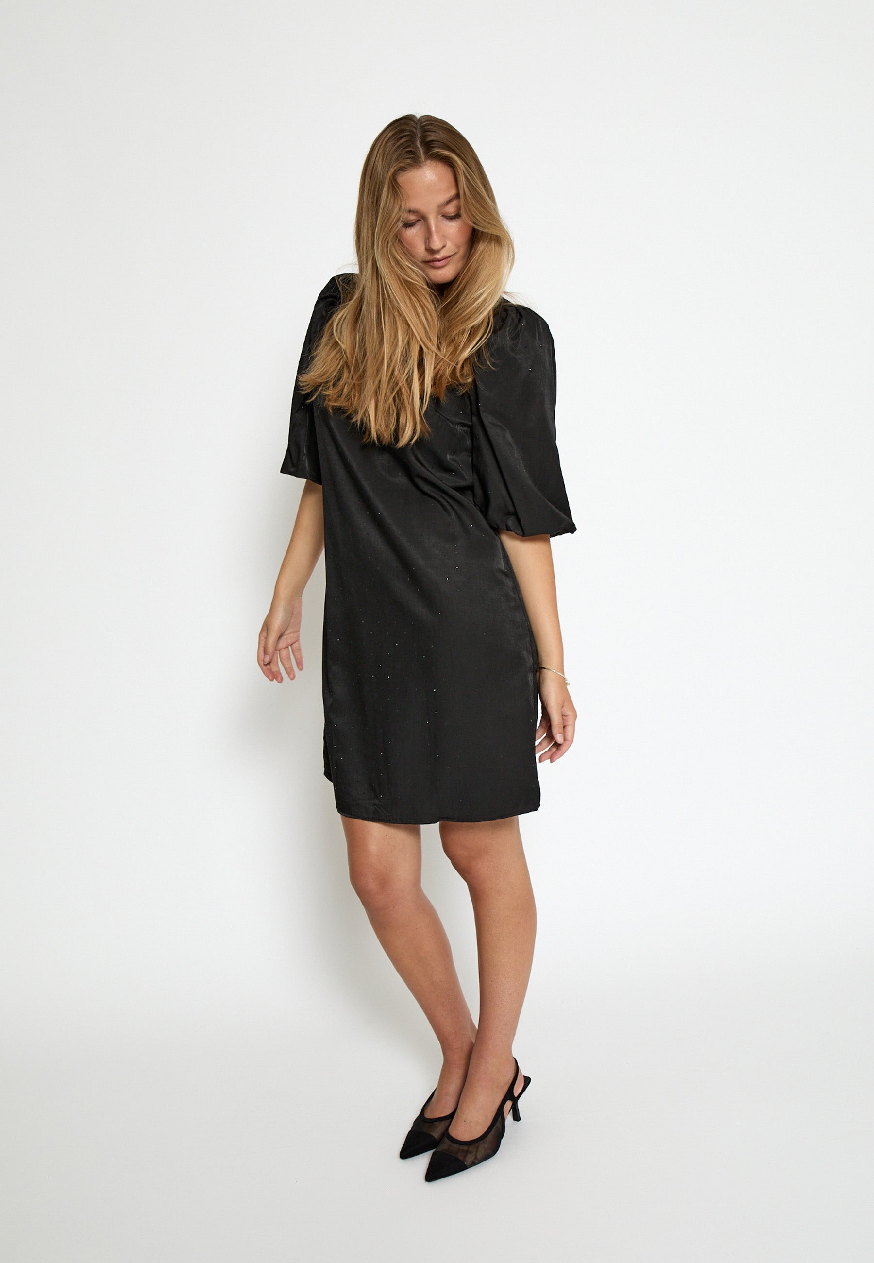 PC8576 Leonora Short Dress - Black