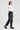 SELENA MIDWAIST ARCH JEAN - BLACK VT L01