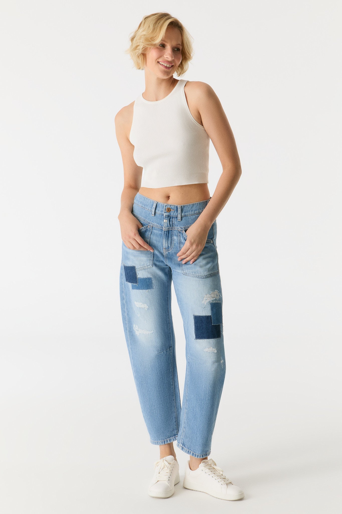 SELENA PATCH MED BLUE - L32