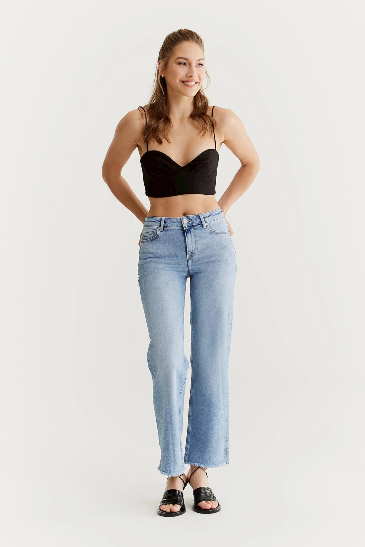 Pantalon Sandra - Bleu Clair L30