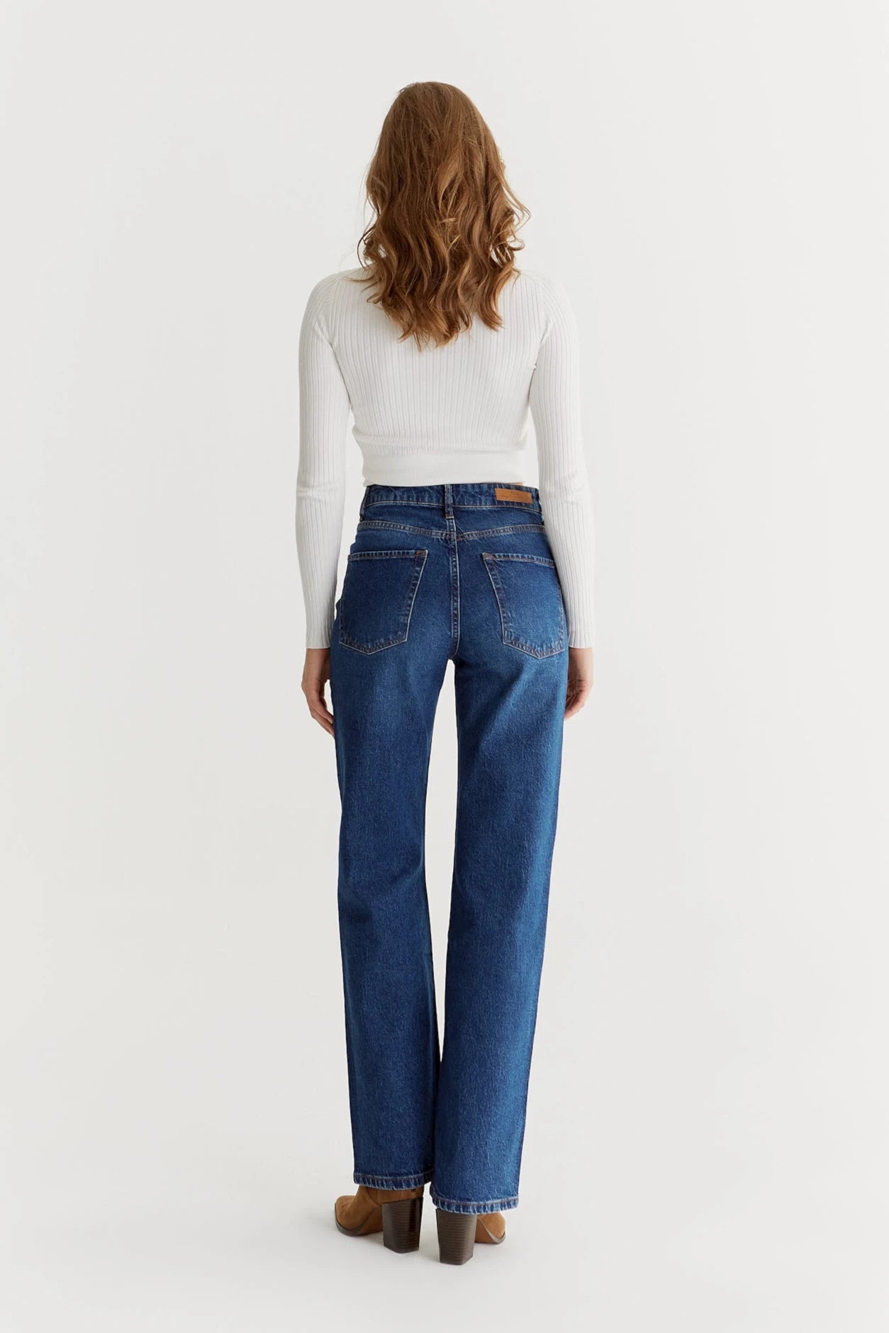 Sara - Pantalon - Bleu Foncé - L32