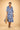 ZE2409R Brindille Printed Linen Dress - Majorelle Glycine