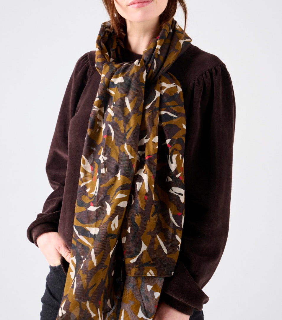 Scarf with print - Mole