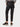 Coated pant with cord - Almost Black